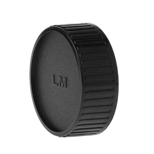 Black Camera Lens Caps: Body and Rear Cover for Secure Protection