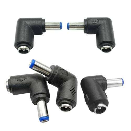 5 Pack 5.5x2.1mm Male to 5.5x2.1mm Female Power Cable Connectors
