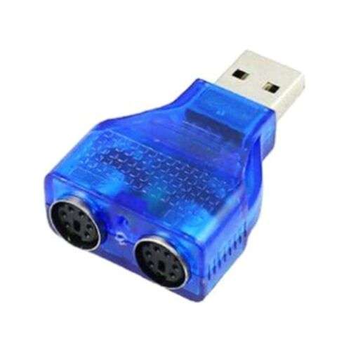 Connect Your Older Keyboard or Mouse to a Laptop with this PS/2 to USB Adapter.