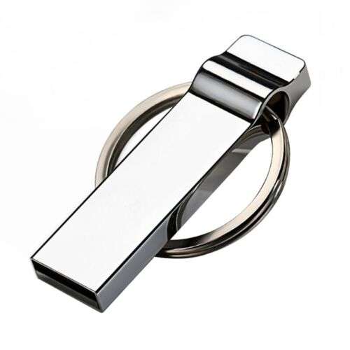 High-Speed USB 2.0 Metal Mini Disk for Portable Data Storage, 4-128GB Capacity