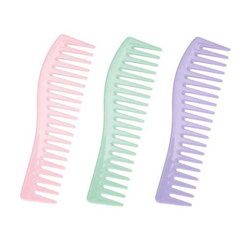 Wide Tooth Detangling Comb for Curly Hair: Wet or Dry Styling, Premium Quality