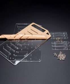 Alternative view of Durable Acrylic HDD Rack for DIY PC Builds with 10/4/6 Bays