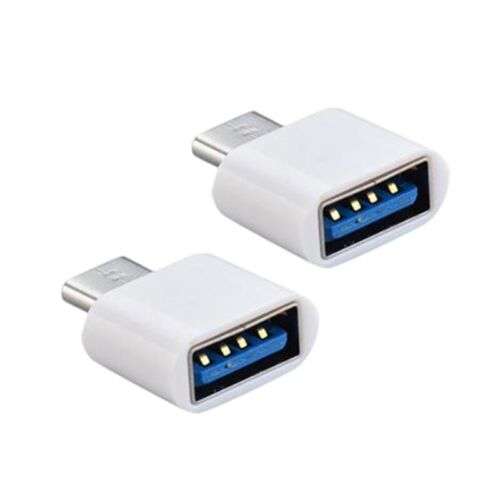 2-in-1 Type-C Splitter for Tablets and Laptops: Portable OTG Converter for Data and Charging