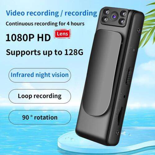 HD 1080P Mini Camera for Discreet Video Recording and Surveillance.