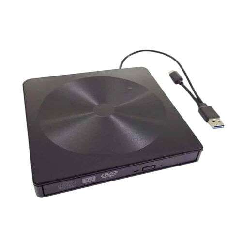 High-Speed USB 3.0 External DVD Burner/Writer for Home and Office Use