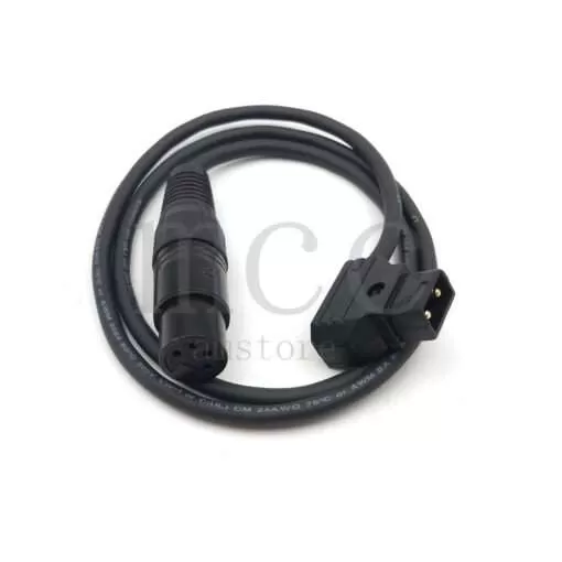 Professional D-Tap to XLR 4 Pin Power Cable for Sony F5/F55/HDW-F900/3 CineAlta HDCam Cameras