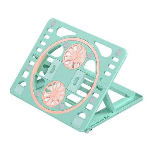 Portable Folding Laptop Cooling Pad with Two Fans for Maximum Cooling and Comfort