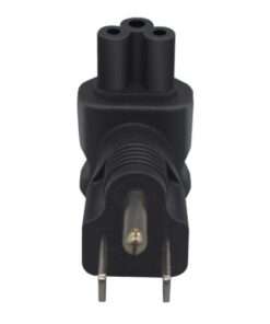 Alternative view of NEMA 5-15P to C5 Power Conversion Plug: Reliable Power Conversion for Electronics and Appliances