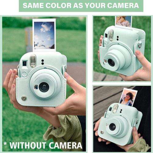 Premium PU Leather Case for Fujifilm Instax Mini 12 Camera Protection and Style