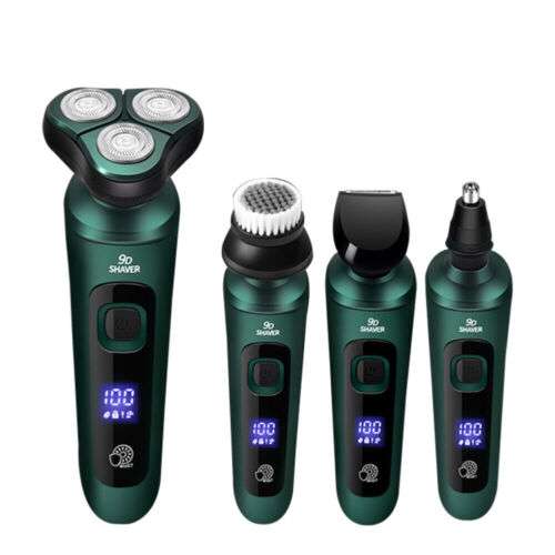 All-in-One Cordless Grooming Kit: Men's Clipper, Trimmer, Shaver & Razor