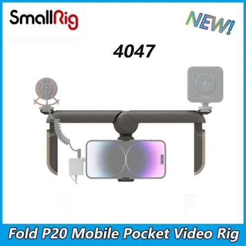 Foldable Phone Stand for iPhone P20 and Other Smartphones: SmallRing Universal Mobile Holder for Desk or Table.