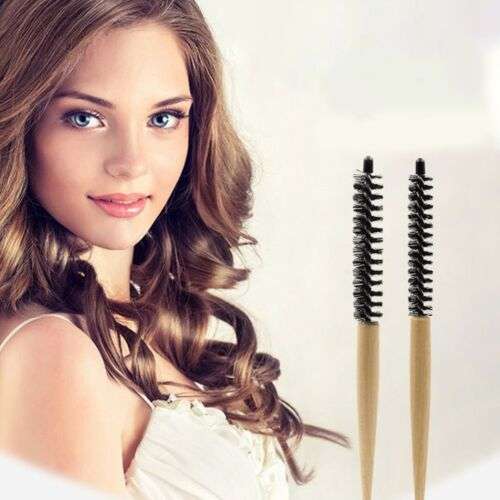 Professional Salon Hairdressing Round Wooden Brush Roller for Styling and Volumizing