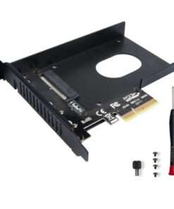High-Speed PCIe X16 to 2.5" SSD .2 Converter Card for Enhanced Storage Performance