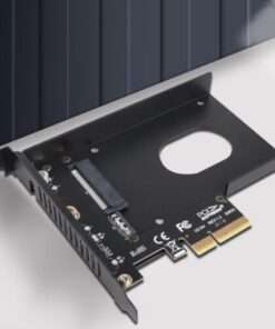 Alternative view of High-Speed PCIe X16 to 2.5" SSD .2 Converter Card for Enhanced Storage Performance