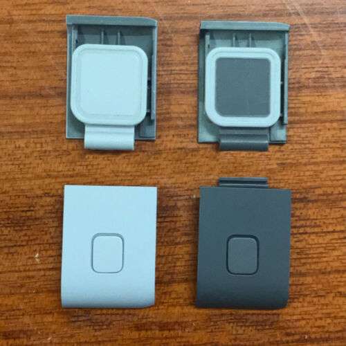Silver Side Door Protector with USB Port Cover for GoPro Hero 7