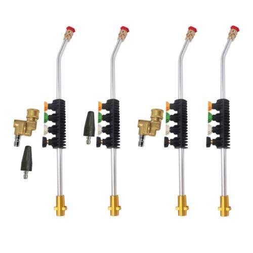 High-Pressure Car & Patio Cleaning Wand with Nozzle Tips for K Series Pressure Washers