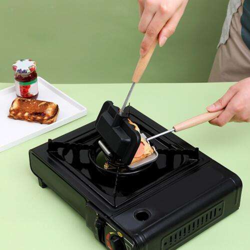Portable Sandwich Pan & Breakfast Pot: Nonstick for Easy Home & Restaurant Meals
