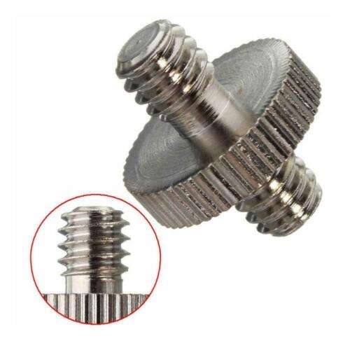 1/4" Male to 1/4" Male Threaded Camera Screw Adapter: Secure Your Camera to Tripods and Other Mounts