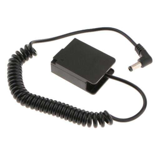 DC Coupler Cable 5.5x2.1mm for DMC-00, DMW-DCC8, BLC-12 Cameras and Chargers