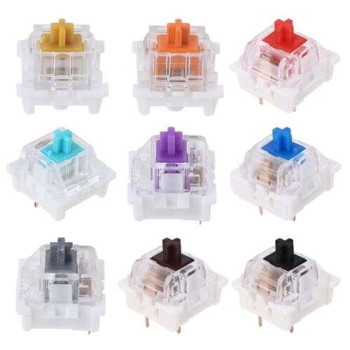 Outemu 3-Pin Mechanical Keyboard Switches for DIY Gaming Keyboards