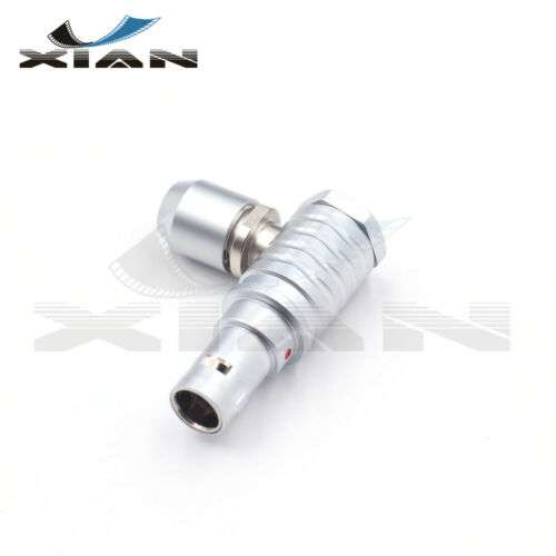 Right Angle Circular Push-Pull Connector for Secure 2-Pin to 9-Pin Connections