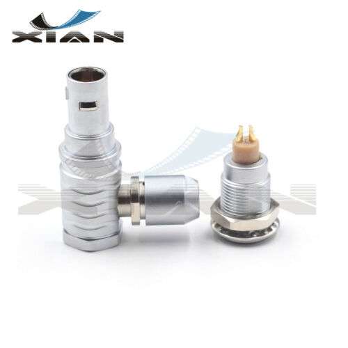 Medical Grade 2-9 Pin Circular Push-Pull Connector for Electrical Equipment and Devices
