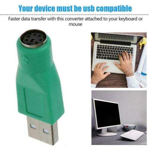 USB to PS/2 Adapter: Convert Your USB Mouse & Keyboard to PS/2 for Legacy Systems