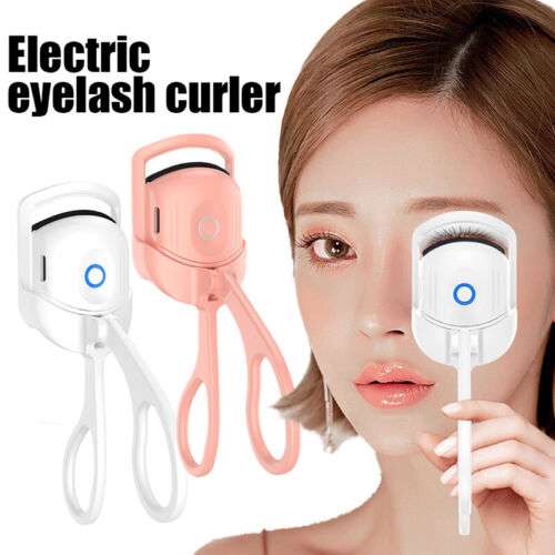 USB Heated Electric Eyelash Curler for Long-Lasting, Dramatic Lashes