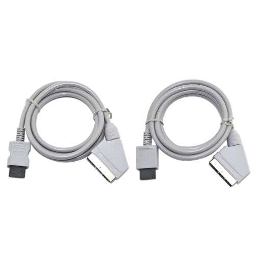 RGB Scart Video Cable for Enhanced Wii-U Gaming Experience