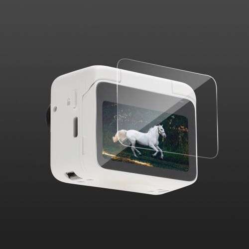 Insta360 GO 3 Tempered Glass Screen Protector: Anti-Shake & Scratch-Resistant Lens Film for Crystal Clear Images