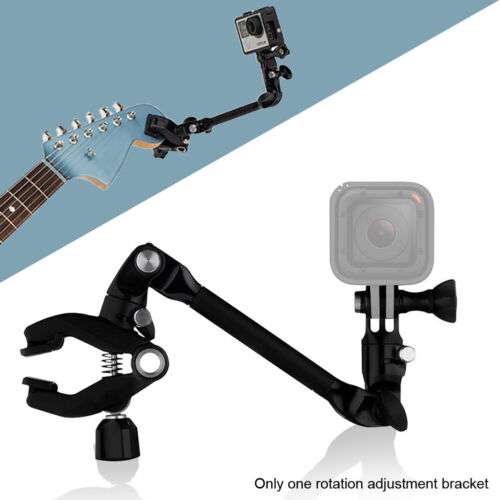 360° Rotating Camera Clamp Mount Bracket Holder for Accessories Support