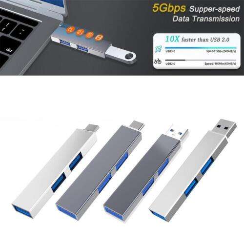3-Port USB C Hub Adapter: Expand Your Laptop's Connectivity with This Multi-Splitter OTG