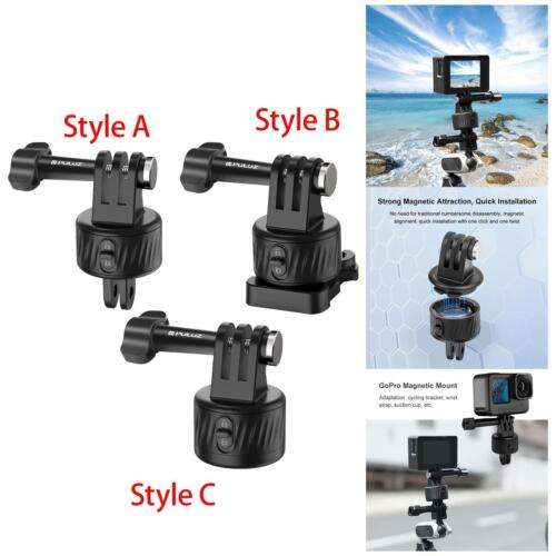 Magnetic Base Mount Adapter: Easy Installation, Durable, Quick Release for Secure Mounting.