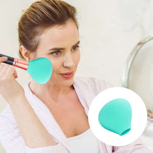 Portable Silicone Makeup Brush Cover: Protect Your Brushes During Travel and Home Use