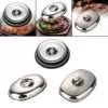 Stainless Steel Dome Cover for Cooking Burgers, Steaks, and More