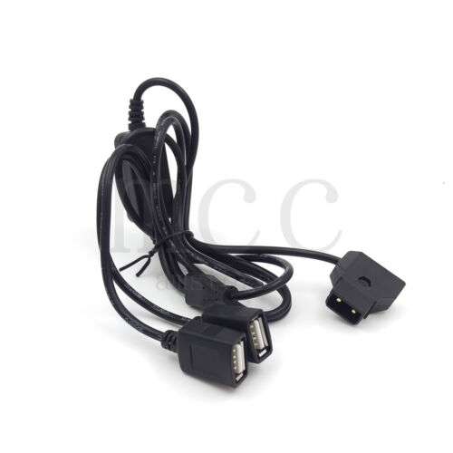 Power Your Phone or Camera with This 14.8V D-tap to 5V 2A USB Charger Cable (50")