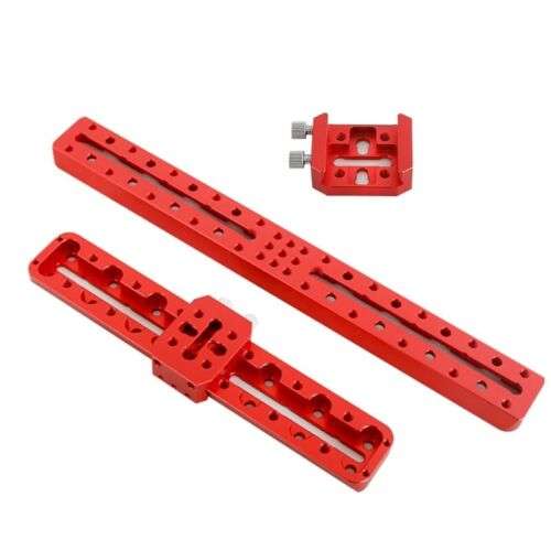 Lightweight Dovetail Plate & Rail for Easy Drawer Assembly and Construction