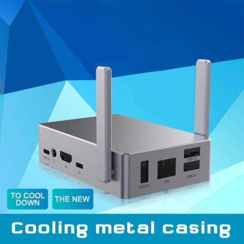 Aluminum Protective Case for Orange Pi 5/Pi 5B Development Board - Durable Metal Shell for Secure Protection
