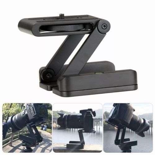 Professional Camera Flex Tripod with Z Pan Tilt Ballhead - Aluminum Folding Tripod Bracket for Stable Shots.