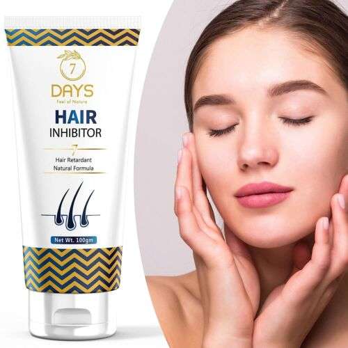 7 Days Hair Removal Cream: Inhibit Hair Growth on Face and Body for Smooth Skin.