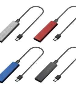 High-Speed NVMe SSD Enclosure: USB 3.1 10Gbps to NVMe PCIe for M.2 SSDs