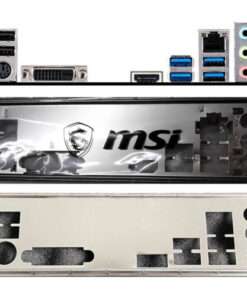 MSI B460M-A PRO/ B460M BOMBER Motherboard IO Shield Backplate for Secure & Stylish PC Build.