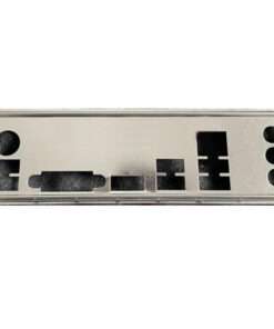 Alternative view of MSI MAG B460M Bazooka Motherboard I/O Shield: OEM Replacement for Secure Backplate Protection.