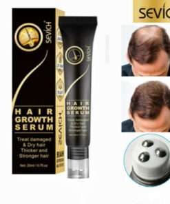 Organic Hair Growth Serum Roller Set: Revitalize Thinning Hair & Prevent Loss Naturally