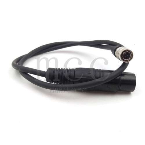 Hirose 4-Pin to XLR 4-Pin Cable for TVLogic LVM-170A and Panasonic AK-HVF100MC Monitors