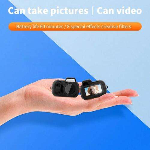 Discreet & Portable Mini Camera for Home Security & Surveillance, 1080P HD Recording.