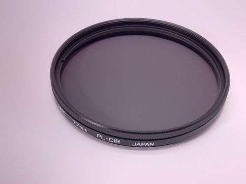 Vintage Hoya 77mm HMC Circular Polarizer Filter for Enhanced Photography in Japan-Made Case