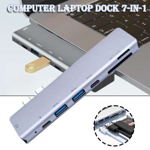 7-in-1 USB-C Hub: Expand Your Macbook with 4K HDMI, USB 3.0, and More
