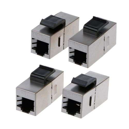 Colorful Toolless CAT6 Shielded Ethernet Keystone Modules for Reliable Network Connections