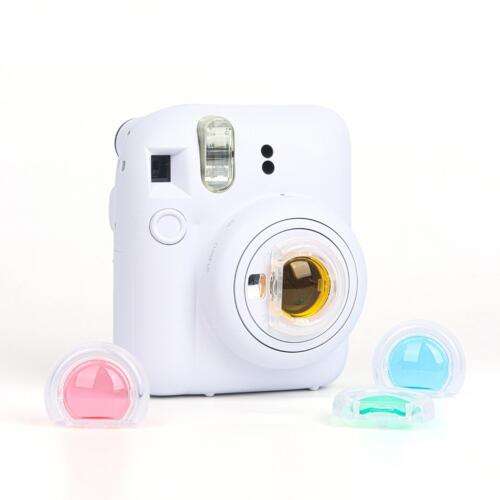 4Pcs Colored Filters Close-Up Lens Set for Mini 12 Instant Film Camera: Enhance Your Photos with Creative Effects